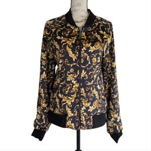NWOT H&M Reversible Bomber Jacket.